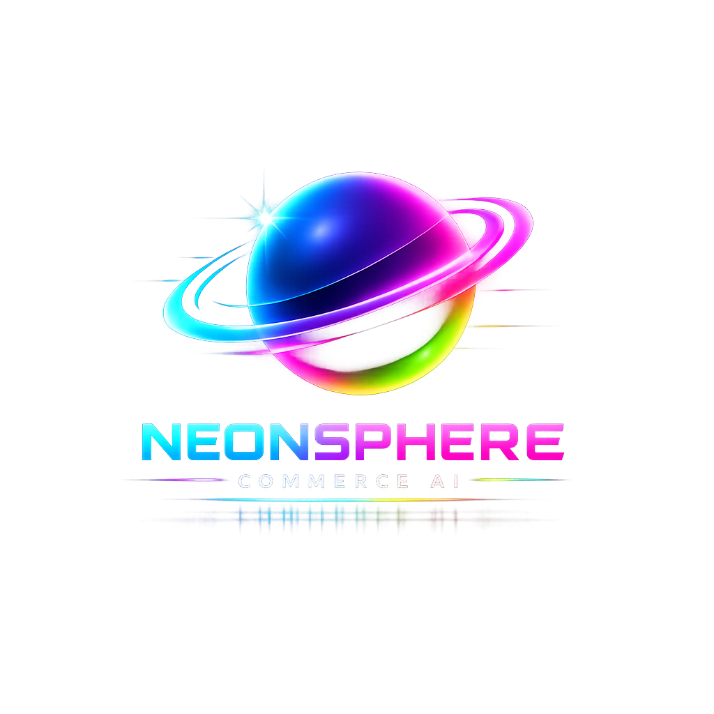 Vitrine Virtual NeonSphere AI - Venda Mais no E-commerce
